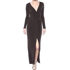 Astr The Label Women's Valerie Shirred Long Sleeve Maxi Dress
